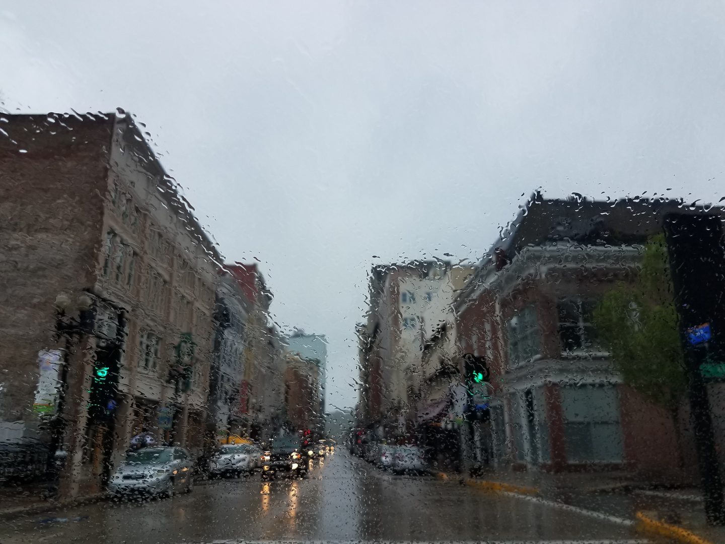 Postcard from the W/E-It was a Wet One…